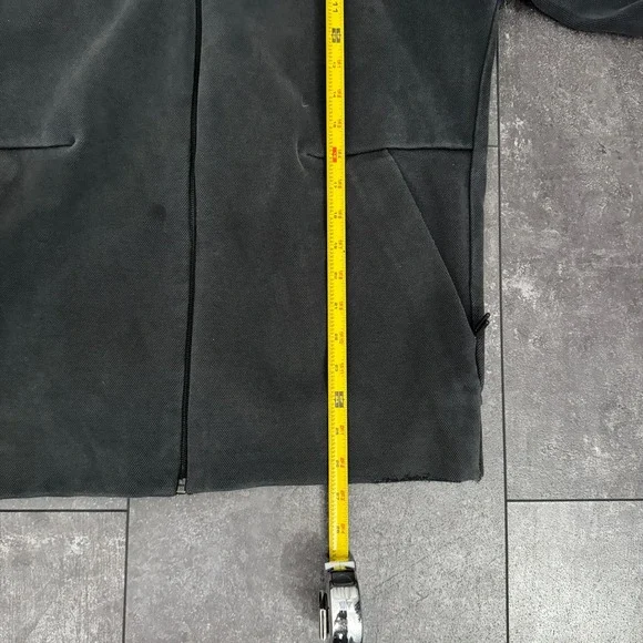 Adidas ZNE Full Zip Hoodie Mens Dark Grey B48879 Techwear Jacket Size M/L - Picture 5 of 6